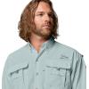 Columbia Men’s PFG Bahama II Short Sleeve Shirt(Crushed Blue)