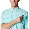 Columbia Men’s PFG Bahama II Short Sleeve Shirt(Gulf Stream/Realtree Edge)