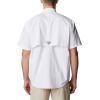 Columbia Men’s PFG Bahama II Short Sleeve Shirt(White/Realtree Edge)