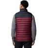 Columbia Men’s Powder Lite II Vest(Rich Wine/Black)