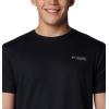 Columbia Mens Summit Valley Short Sleeve Crew(Black)