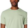Columbia Mens Summit Valley Short Sleeve Crew(Sage Leaf)