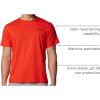 Columbia Mens Summit Valley Short Sleeve Crew(Spicy)