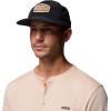Columbia Unisex-Adult Packsaddle Corduroy Snap Back(Black/Chenille Patch)