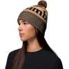 Columbia Unisex-Adult Polar Powder III Beanie(Black/Camel Brown/Canoe)