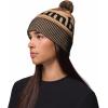 Columbia Unisex-Adult Polar Powder III Beanie(Black/Camel Brown/Canoe)