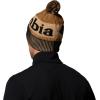 Columbia Unisex-Adult Polar Powder III Beanie(Black/Camel Brown/Canoe)