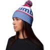 Columbia Unisex-Adult Polar Powder III Beanie(Mountain Blue/Mountain Red/White)