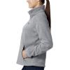 Columbia Women’s Benton Springs Full Zip(Light Grey Heather)