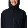Columbia Womens Blossom Park Rain Jacket(Black)