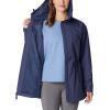 Columbia Womens Blossom Park Rain Jacket(Nocturnal)