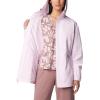 Columbia Womens Blossom Park Rain Jacket(Pink Dawn)