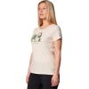 Columbia Womens Daisy Days Short Sleeve Graphic Tee(Chalk/Treehome)