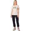 Columbia Womens Daisy Days Short Sleeve Graphic Tee(Chalk/Treehome)