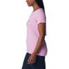 Columbia Womens Daisy Days Short Sleeve Graphic Tee(Cosmos Heather/Floral Friends)