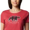 Columbia Womens Daisy Days Short Sleeve Graphic Tee(Daredevil/Bearly Omblur)