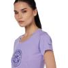 Columbia Womens Daisy Days Short Sleeve Graphic Tee(Frosted Purple Heather/Bugventure Graphic)