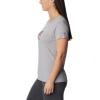 Columbia Womens Daisy Days Short Sleeve Graphic Tee(Grey)