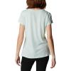 Columbia Womens Daisy Days Short Sleeve Graphic Tee(Icy Morn Heather/Van Life)