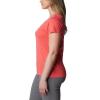 Columbia Womens Daisy Days Short Sleeve Graphic Tee(Juicy Heather/Simply Scripted)