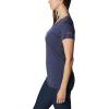 Columbia Womens Daisy Days Short Sleeve Graphic Tee(Nocturnal Heather/Best Site Graphic)