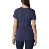 Columbia Womens Daisy Days Short Sleeve Graphic Tee(Nocturnal Heather/Best Site Graphic)