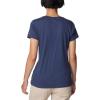 Columbia Womens Daisy Days Short Sleeve Graphic Tee(Nocturnal Heather/Happier Outdoors)