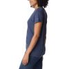 Columbia Womens Daisy Days Short Sleeve Graphic Tee(Nocturnal Heather/Seek Outdoors)