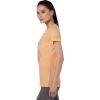 Columbia Womens Daisy Days Short Sleeve Graphic Tee(Peach Heather/Find Your Wild Graphic)