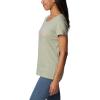 Columbia Womens Daisy Days Short Sleeve Graphic Tee(Safari Heather/Be Outdoors Graphic)