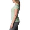 Columbia Womens Daisy Days Short Sleeve Graphic Tee(Sage Leaf Heather/Floral Friends)