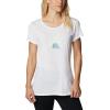 Columbia Womens Daisy Days Short Sleeve Graphic Tee(White/Best Site Graphic)