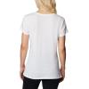 Columbia Womens Daisy Days Short Sleeve Graphic Tee(White/Best Site Graphic)