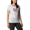 Columbia Womens Daisy Days Short Sleeve Graphic Tee(White/Van Life)