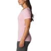 Columbia Womens Daisy Days Short Sleeve Graphic Tee(Wild Rose Heather/Best Site Graphic)