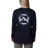 Columbia Womens North Cascades Back Graphic Long Sleeve Tee