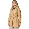 Columbia Womens Pardon My Trench III Jacket(Canoe)