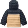 Columbia boys Powder Lite II Hooded Jacket(Canoe/Black)