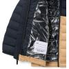 Columbia boys Powder Lite II Hooded Jacket(Canoe/Black)