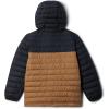 Columbia boys Powder Lite II Hooded Jacket(Delta/Black)