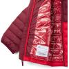 Columbia boys Powder Lite II Hooded Jacket(Mountain Red/Rich Wine)