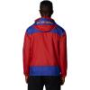 Columbia mens Challenger Ii Windbreaker(Sail Red/Clematis Blue)
