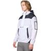 Columbia mens Challenger Ii Windbreaker(White/Black)