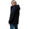 Columbia womens Amaze Puff Mid Hooded Jacket(Black)