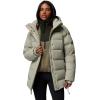 Columbia womens Amaze Puff Mid Hooded Jacket(Safari)