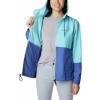 Columbia womens Flash Forward WindbreakerWindbreaker(Aquamarine/Eve)