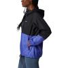 Columbia womens Flash Forward WindbreakerWindbreaker(Black/Purple Lotus)