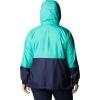 Columbia womens Flash Forward WindbreakerWindbreaker(Electric Turquoise/Nocturnal)