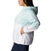 Columbia womens Flash Forward WindbreakerWindbreaker(Icy Morn/White)