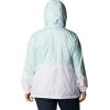 Columbia womens Flash Forward WindbreakerWindbreaker(Icy Morn/White)